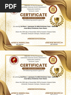 Certificate-of-Recognition