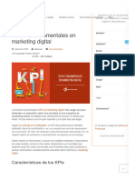 20 KPIs de Marketing Digital Fundamentales