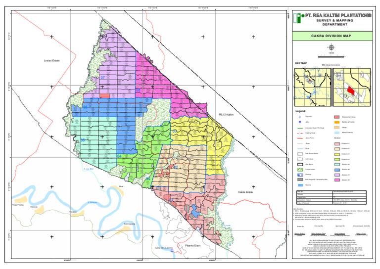 Mature - Cakra Division Map For PDF MAP 02012016 | PDF