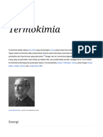 Termokimia - Wikipedia Bahasa Indonesia, Ensiklopedia Bebas