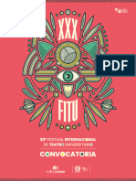 Convocatoria XXX Fitu