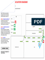 Evacuation Plan Stairs Floor