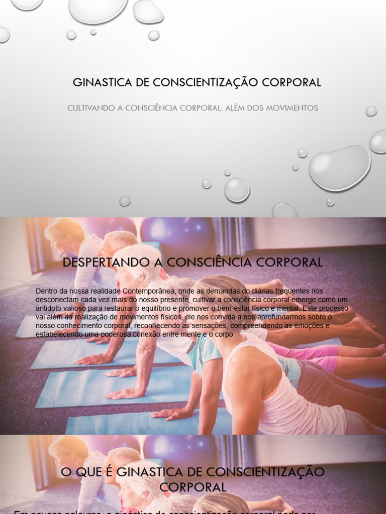 Tipos e Benefícios da Ginástica Corporal | PDF