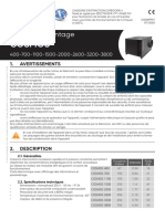 Notice Dinstallation Cosmos 400 A 3 800 m3h