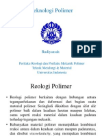 Perilaku Reologi&amp Mekanik Polimer