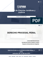 Obstáculos Persecución Penal, Actos Procesales, Fases Proceso Penal