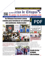 Periódico Noticias de Chiapas, Edición Virtual Martes 30 de Enero de 2024