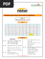 CL - 4 - NSTSE-2024-Paper-497 Key-Updated