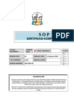 SOP-01 - Sertifikasi Kompetensi