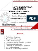 1.3,1.4 - Architecture of Cloud Computing