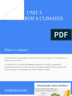 Unit 5. Climates Earth