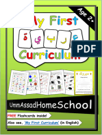 My First Arabic Curriculum Updates