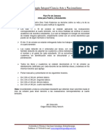 Circular de Recepción de Tareas 4to. Bimestre