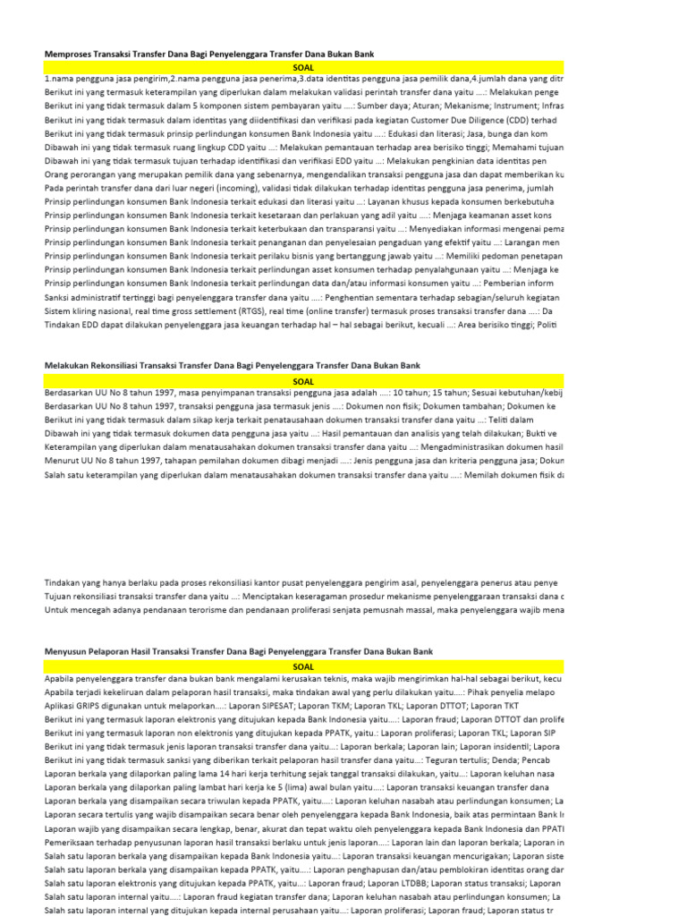 Sppur Sistem Pembayaran Pengelolaan Uang Rupiah Pdf