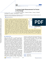 Zhang2019 - Binary Liquid Mixture Contact Angle Measurements For Precise Estimation of Surface Free Energy