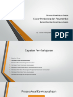 Proses Kewirausahaan - Faktor Pendorong Dan Penghambat Keberhasilan Kewirausahaan