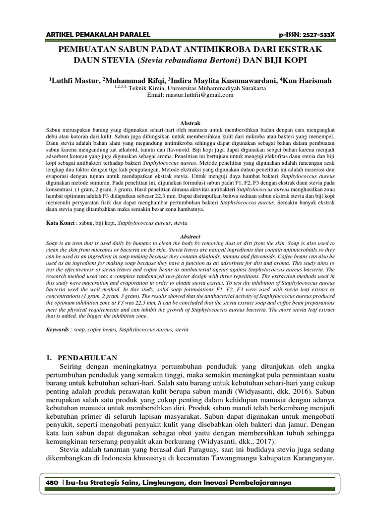 Sni Sabun Cuci Tangan | PDF