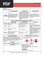 Ethanol 96% MSDS | PDF | Ethanol | Combustion