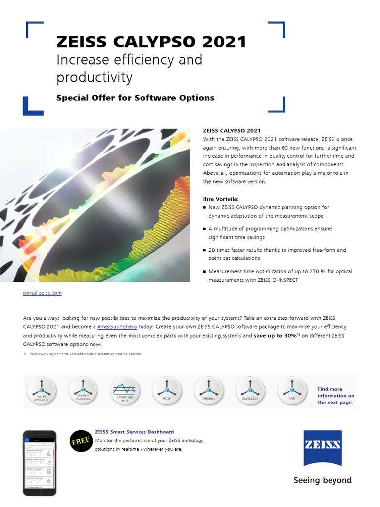 ZEISS CALYPSO 2021 Software Overview | PDF | Mathematical Optimization ...