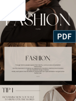 Brown Minimalist Casual Fashion Collection Presentation