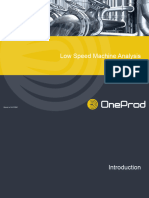 Low Speed Machine Analysis