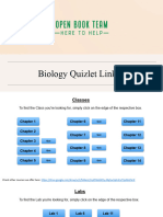 Biology Quizlets