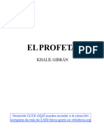 "El Profeta", de Khalil Gibrán