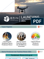 Launching Skema Pendanaan Brin