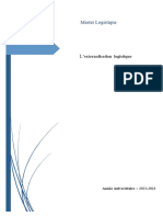 Support de Cours Externalisation-Logistique