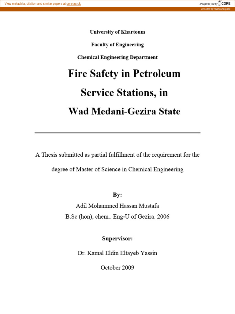 Fire Safety in Petroleum Stations Study | PDF | Combustion | Fires