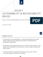 How To Identify Accessibility and Retainability Issues