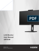 Monitor AOC 24P3CW English