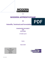 Ma Framework Scientific Technical and Formulation Processing at SCQF Level 6