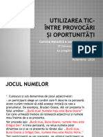 TIC - Provocări Și Oportunități