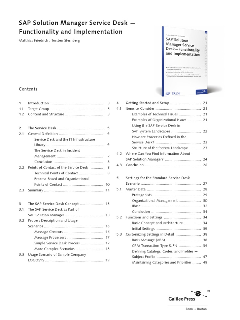 Service Desk Information Management Technology