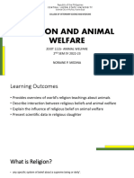 5 Religion and Animal Welfare