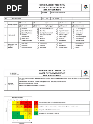 RISK ASSESSMENT