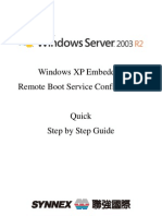 Quick Remote Boot Setup On Windows Server 2003 r2