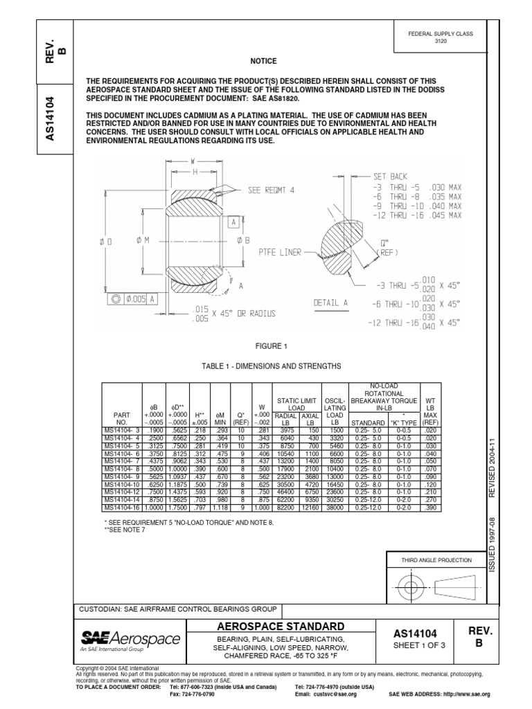 Sae As14104b | PDF