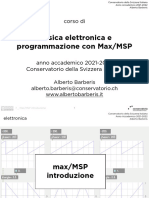 7E Introduzione3 maxMSP 21-22