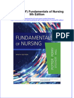 Full Download Ebook PDF Fundamentals of Nursing 9th Edition PDF