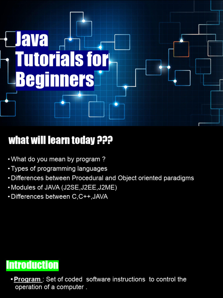Presentation - Core Java | PDF | Programming | Constructor (Object ...