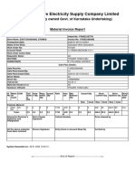 MaterialIndent Invoice Report