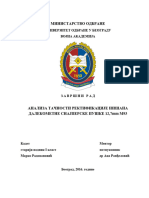 Analiza Tačnosti Rektifikacije Nišana Dalekometne Snajperske Puške 12,7 MM M93