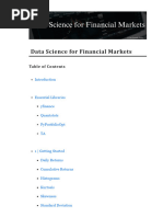 Data Science For Financial Markets