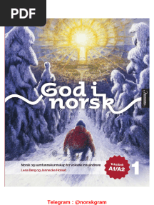 God I Norsk 1 - Tekstbok