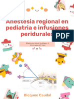 Bloqueo Caudal y Anestesia Regional en Pediatria2pptx