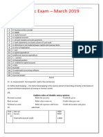 ACCOUNTANCY English Medium Answer Key - Tamil Nadu HSC 11th Public Exam March 2019 by M.Subramanian