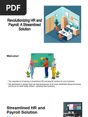 Revolutionizing HR and Payroll