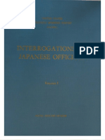 USSBS Report 72, The Interrogations of Japanese Officials, V1